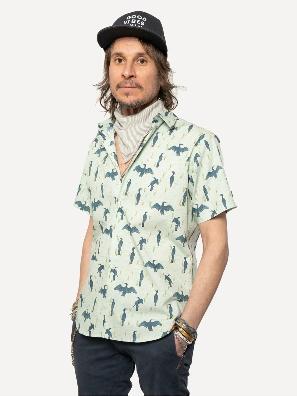 18 Waits Dylan Shirt Sz L